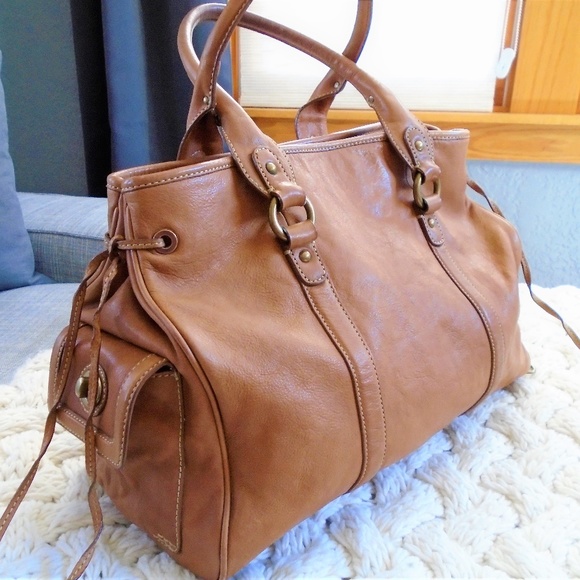 J Crew Collection Leather Bag Saddle Tan Handbags - J Crew Collection Leather Bag Saddle/Tan